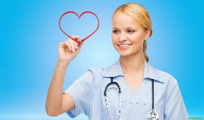  Hospital doctors examine patients so that